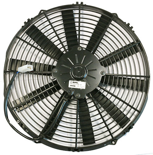 Spal electric fan - 12v - 14" - straight blades - puller