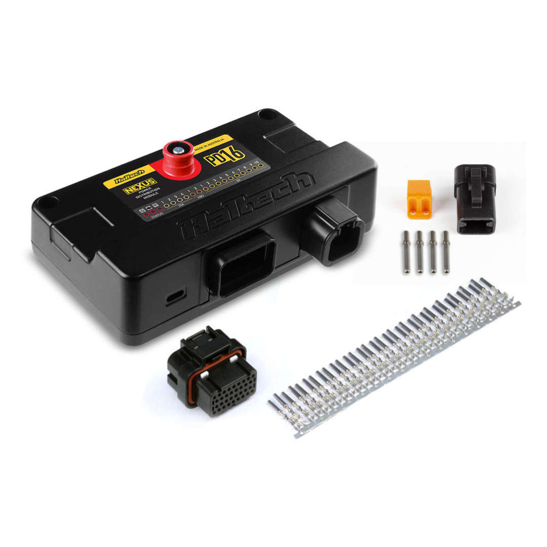 Haltech power distribution module - PD16 with plug and pin set